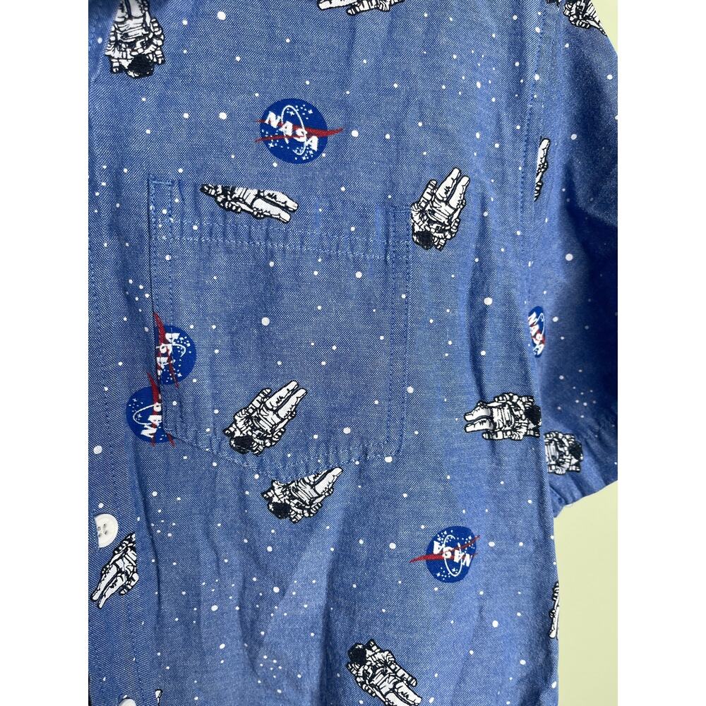 Mad Engine NASA Button Up Small - Picture 4 of 5